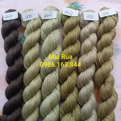 Chỉ Cotton dạng tép nhỏ - Chỉ Thêu Thao Mai  - Công Ty TNHH Thương Mại Thao Mai