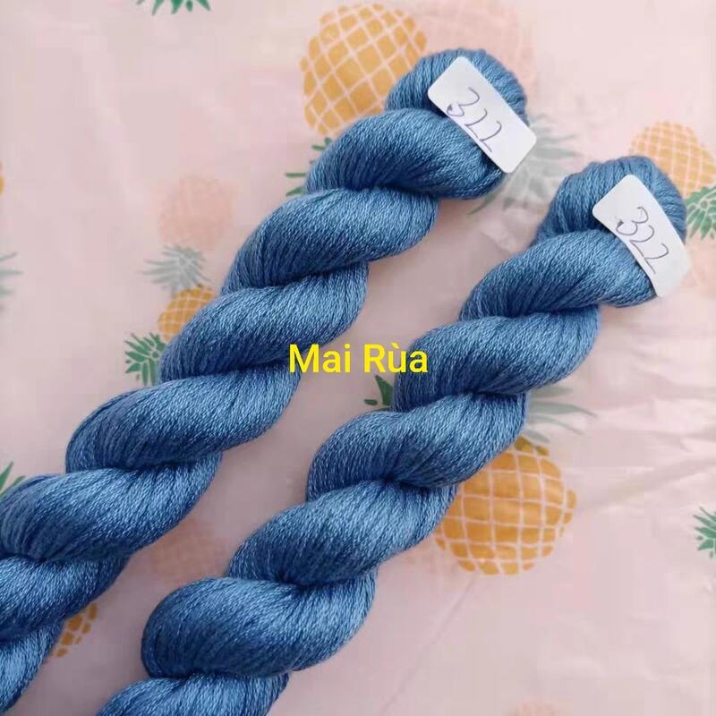 Chỉ Cotton dạng tép nhỏ - Chỉ Thêu Thao Mai  - Công Ty TNHH Thương Mại Thao Mai