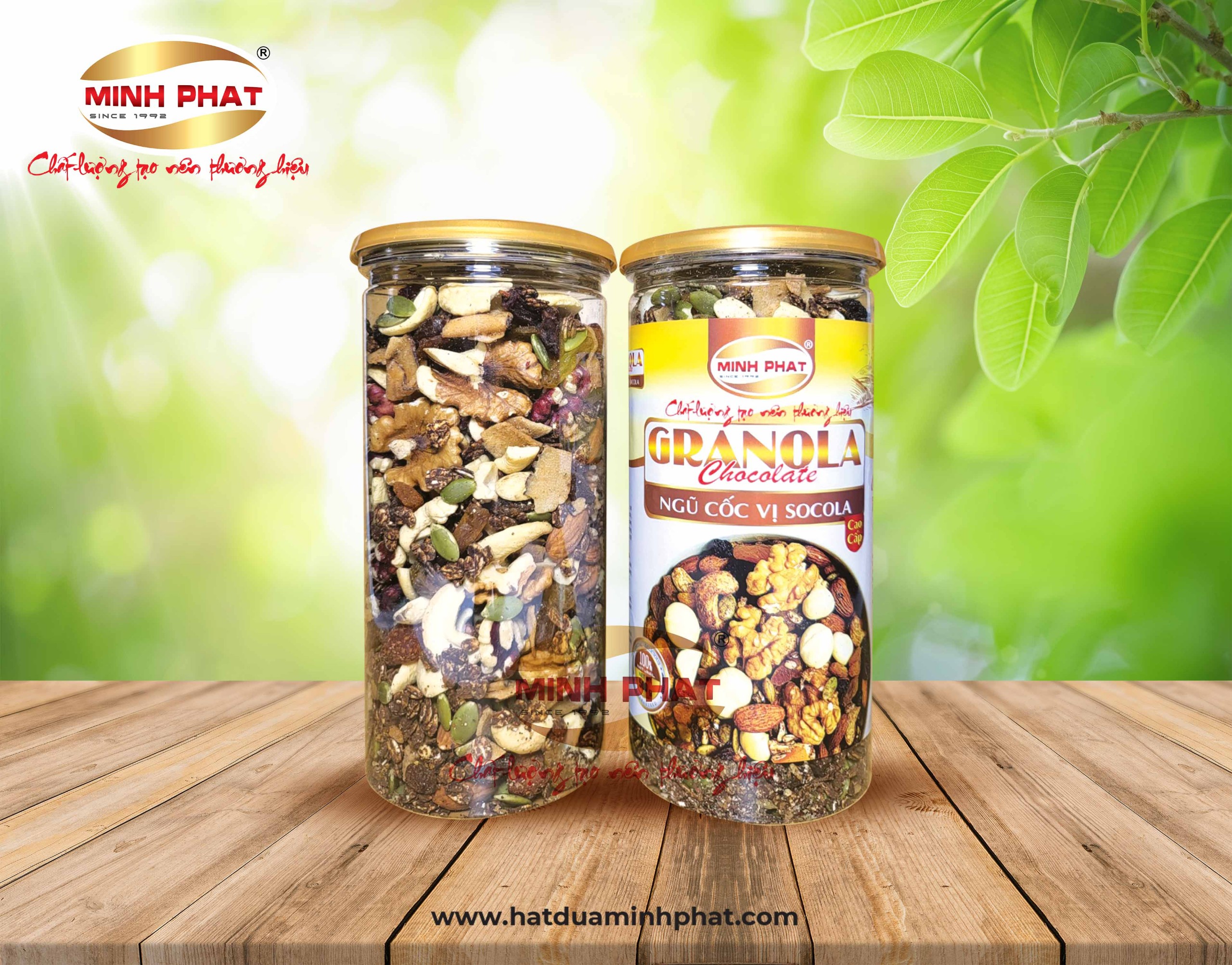 Granola ngũ cốc vị socola 500g