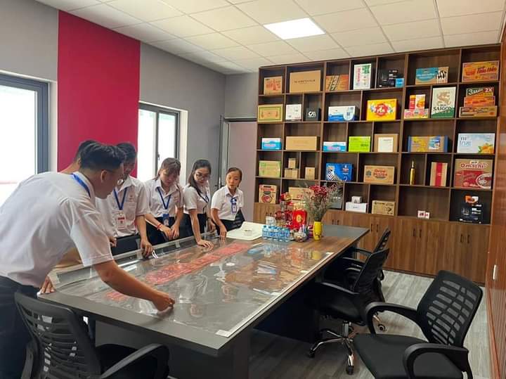 Hình ảnh xưởng in bao bì Nam Việt