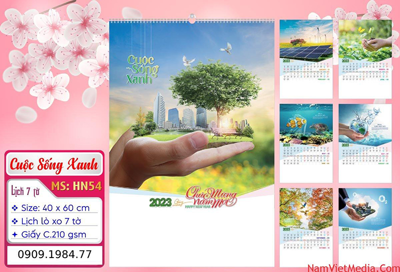 In lịch Tết - In Bao Bì Nam Việt - Công Ty TNHH Quảng Cáo Và Truyền Thông Nam Việt