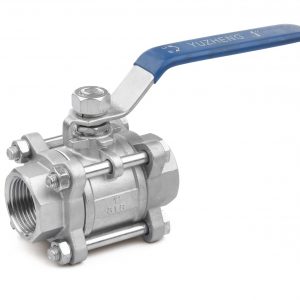 Van bi inox 3 thân nối ren