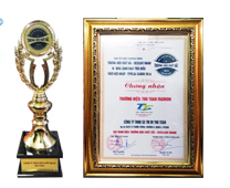 Giải thưởng - May Mặc Thu Toàn - Công Ty TNHH Sản Xuất Thương Mại Dịch Vụ Thu Toàn