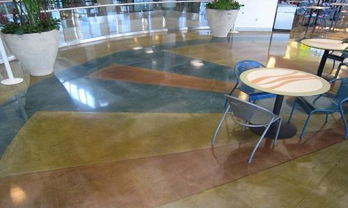 Sàn bê tông phủ màu - Công Ty TNHH Xây Dựng Vietbeton