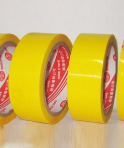 Băng dính màu vàng 100ya - 50mic - Vật Liệu Đóng Gói Nguyên Khang Vina - Công Ty TNHH SX Và TM Nguyên Khang Vina