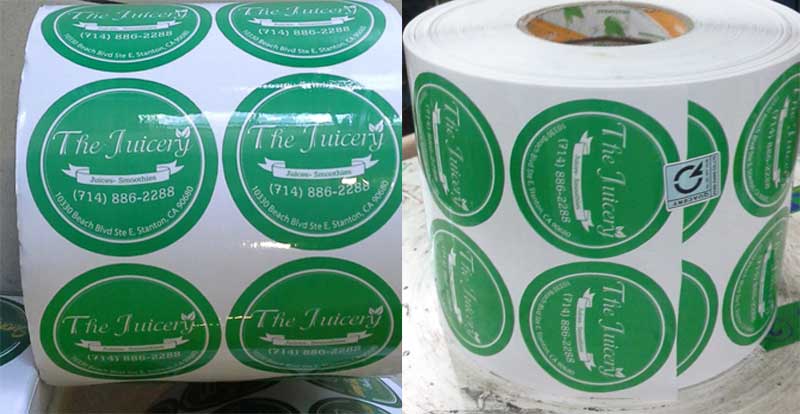 In nhãn decal cuộn