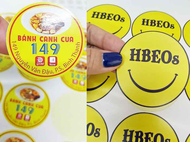 In nhãn decal giấy