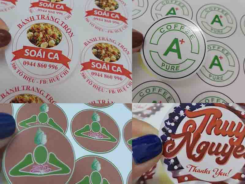 In nhãn decal nhựa
