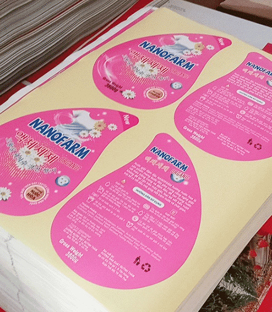 In tem nhãn thực phẩm