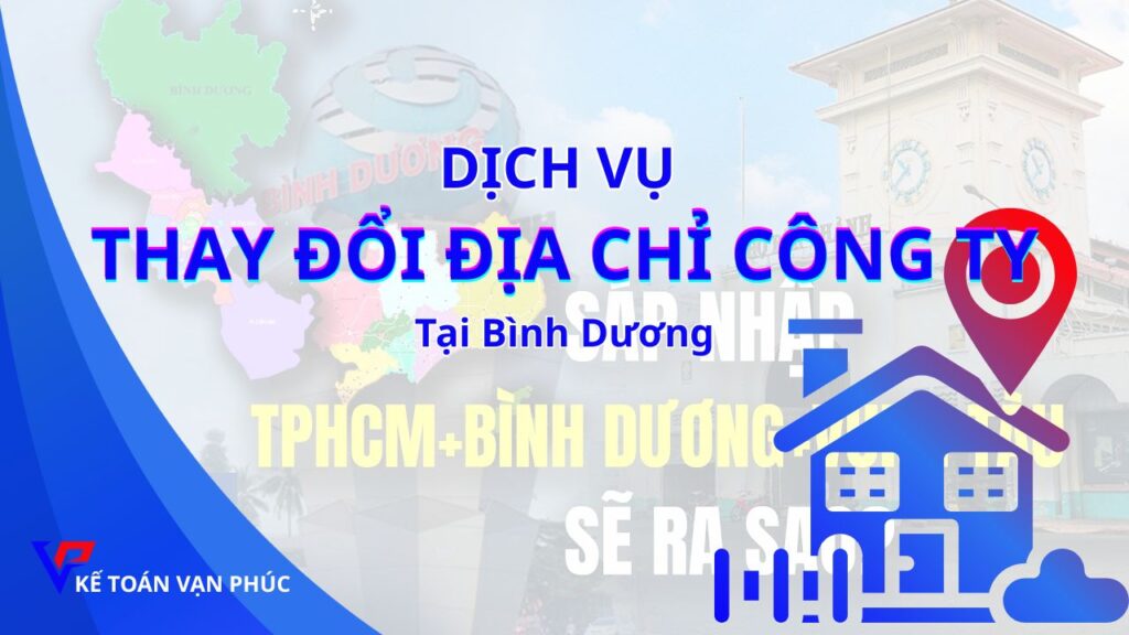 Dịch vụ thay đổi địa chỉ công ty