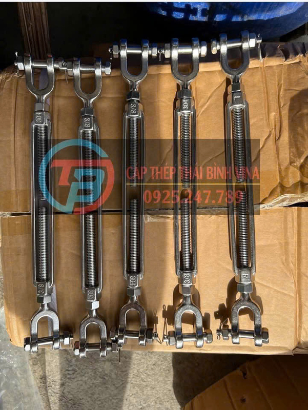 Tăng đơ inox 2 đầu mani