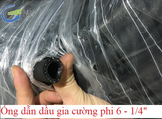 ống cao su dẫn dầu phi 6 - ống Nguyên Lâm - Công Ty TNHH Thương Mại Và Dịch Vụ Nguyên Lâm