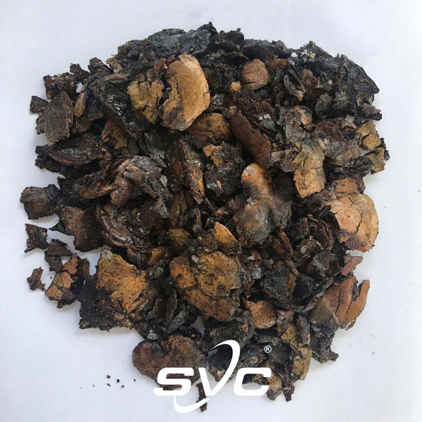 Phụ phẩm vỏ hạt điều sau khi ép dầu