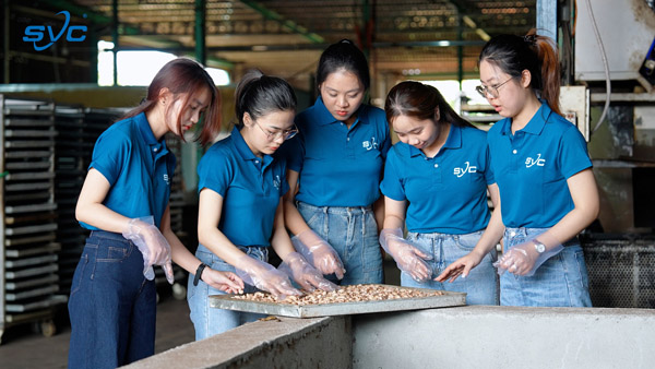 Hình ảnh nhân công, kho hàng SVC
