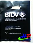 Túi PE đen BIDV - Bao Bì Hưng Phú - Công Ty TNHH Sản Xuất Và In ấn Bao Bì Hưng Phú