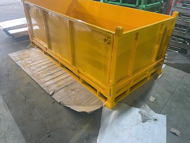 Pallet sắt gấp gọn