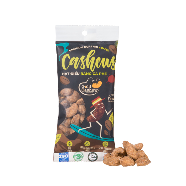 Hạt điều rang cà phê gói 50g