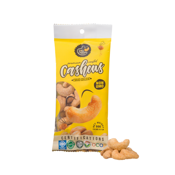 Hạt điều rang mật ong gói 50g