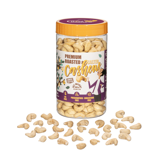 Hạt điều rang muối hũ 500g