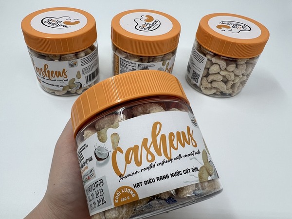 Hạt điều rang nước cốt dừa
