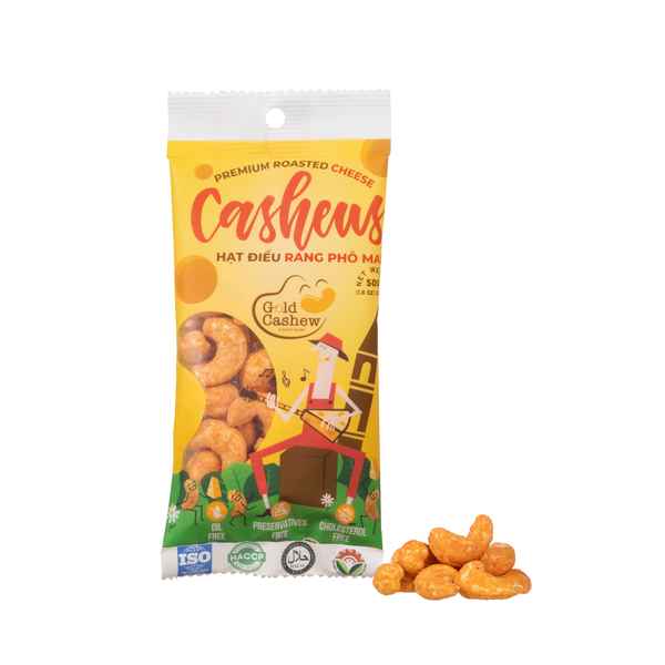 Hạt điều rang phô mai gói 50g