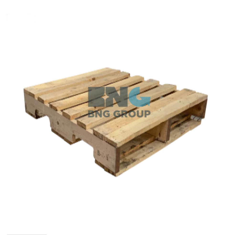 Pallet gỗ tái chế 1100x1000 - Pallet Gỗ BNG - Công Ty TNHH XNK BNG