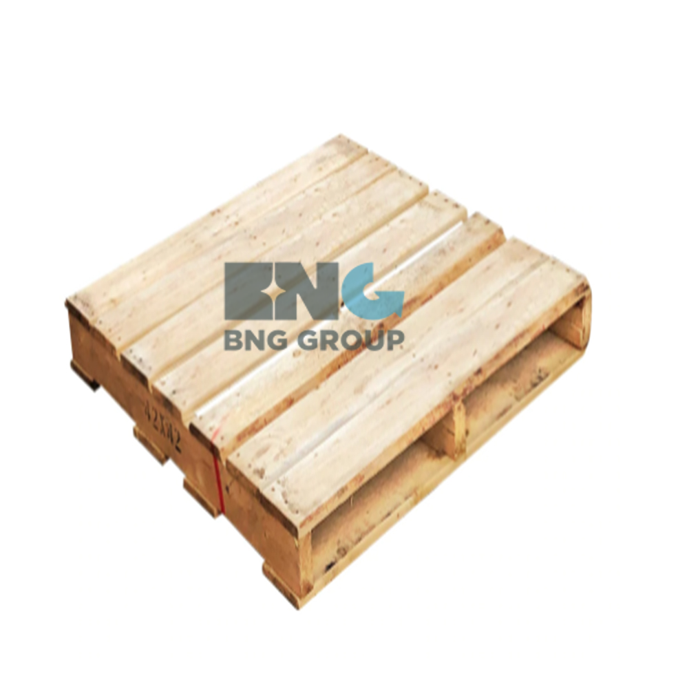 Pallet gỗ tái chế 1100x1100 - Pallet Gỗ BNG - Công Ty TNHH XNK BNG