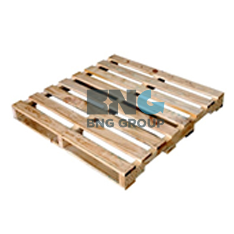 Pallet gỗ: 1100x1100x120 - Pallet Gỗ BNG - Công Ty TNHH XNK BNG