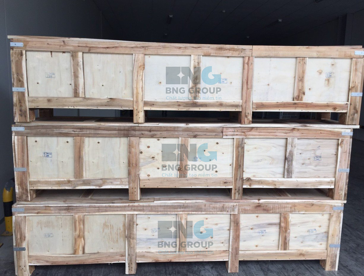 Thùng gỗ xuất khẩu - Pallet Gỗ BNG - Công Ty TNHH XNK BNG