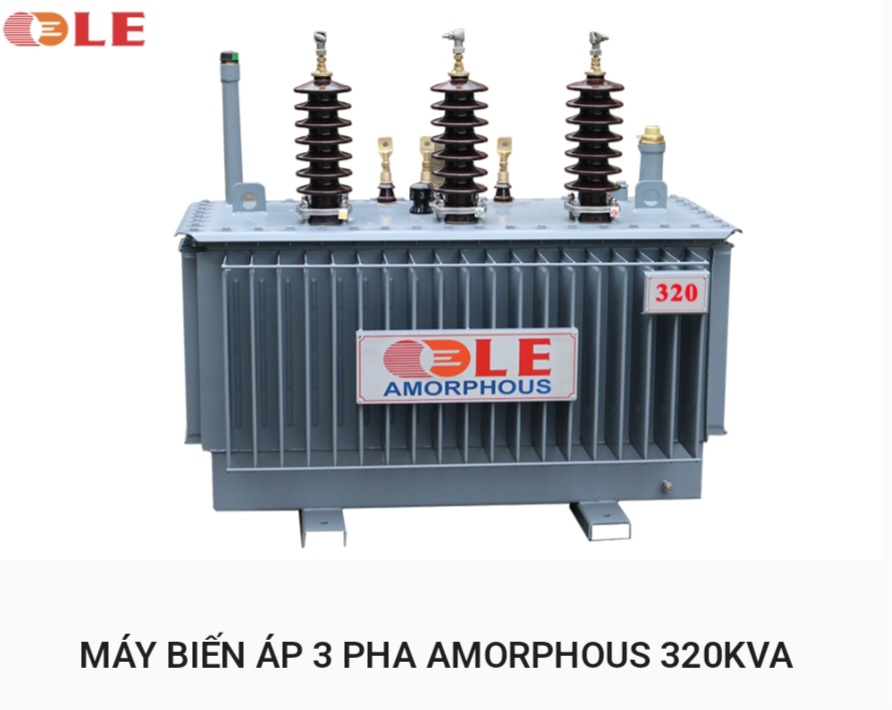 Máy biến áp 3 pha Amorphous
