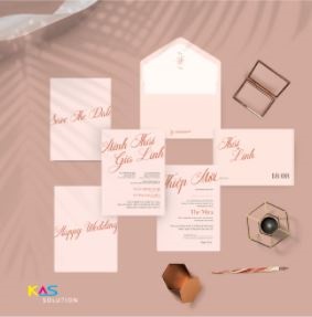 In thiệp cưới - In ấn KAS - Công Ty TNHH In ấn KAS