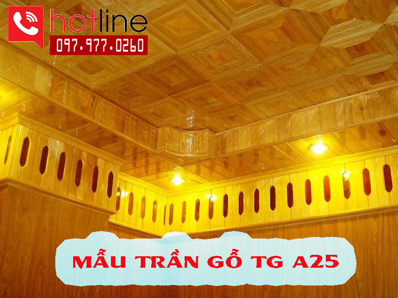 Trần gỗ - Công Ty TNHH Xây Dựng Nhà Đẹp T&T