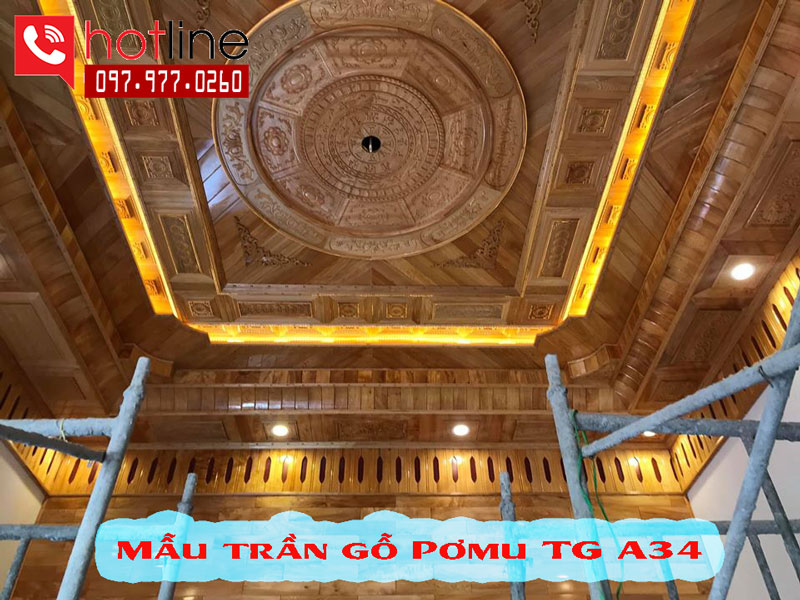 Trần gỗ - Công Ty TNHH Xây Dựng Nhà Đẹp T&T