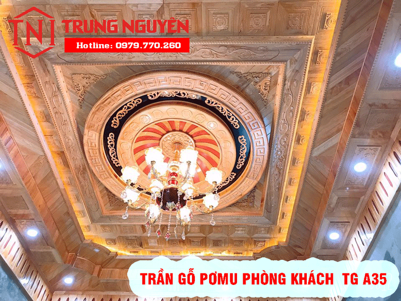 Trần gỗ Pơ-mu - Công Ty TNHH Xây Dựng Nhà Đẹp T&T