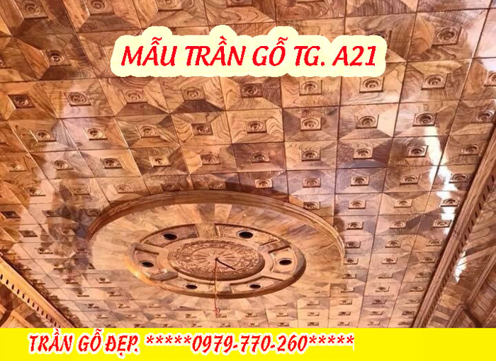 Trần gỗ - Công Ty TNHH Xây Dựng Nhà Đẹp T&T