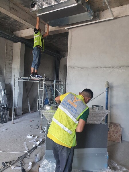 Thi công hệ thống điều hòa biệt thự