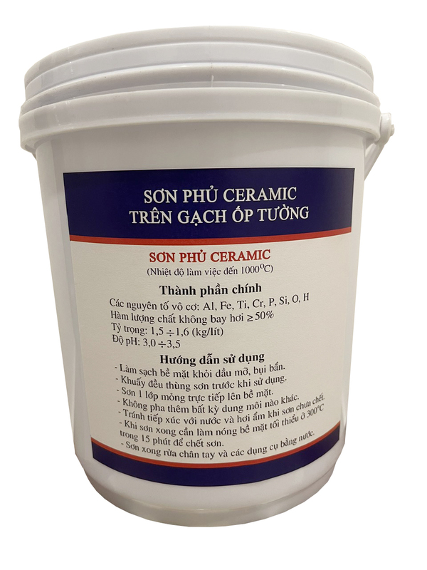 Sơn phủ Ceramic trên gạch ốp tường - Sơn Chịu Nhiệt BKV - Công Ty Cổ Phần Phát Triển Công Nghệ Và Sản Xuất Teproco