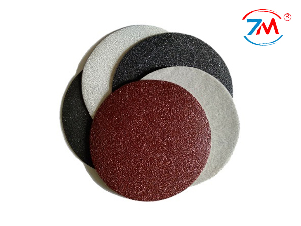Nhám tròn 5 inch đế keo