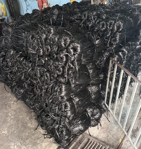 Dây nilon kẽm đen