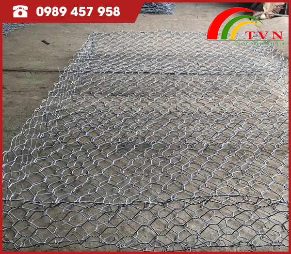 Rọ đá mạ kẽm, bọc nhựa, rọ 1 khối, 2 khối - Lưới Thép Trần Vũ Nguyên - Công Ty TNHH Sản Xuất Và Kinh Doanh Trần Vũ Nguyên