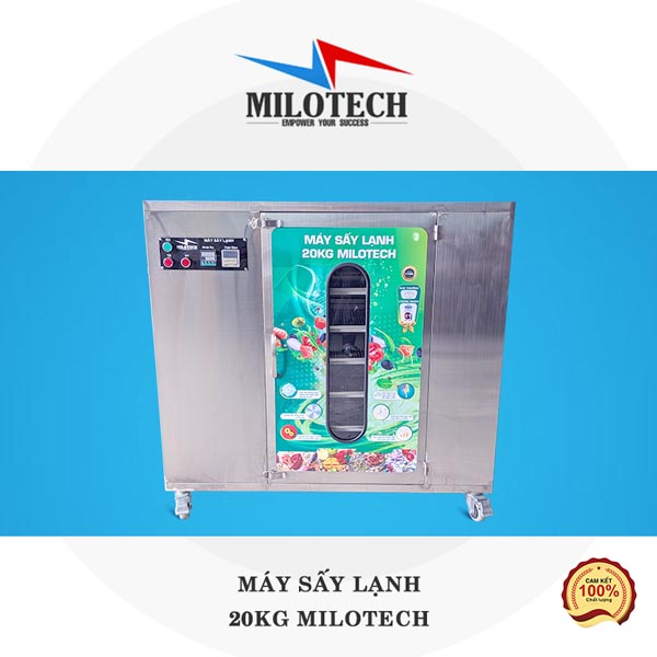 Máy sấy lạnh thực phẩm 20kg Milotech MSL-20 - Máy Sấy Yến, Máy Sấy Thực Phẩm Milo - Công Ty TNHH Công Nghệ Milo