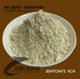 Bentonite - Công Ty TNHH Sản Xuất Thương Mại Xuất Nhập Khẩu Kiến Dũng