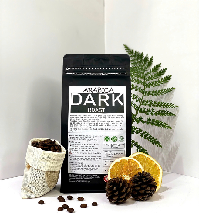 Arabica Dark Roast - Cà Phê Quốc Lộc - Công Ty TNHH Quốc Lộc - Đà Lạt Tự Nhiên