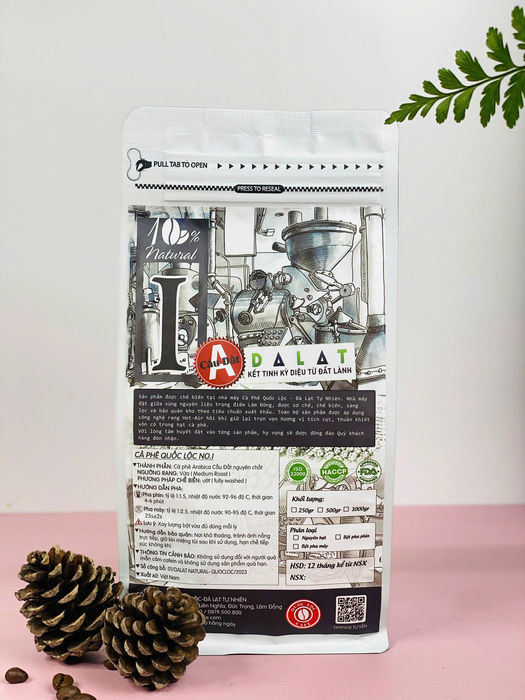 Cafe Quốc Lộc No. I - Cà Phê Quốc Lộc - Công Ty TNHH Quốc Lộc - Đà Lạt Tự Nhiên