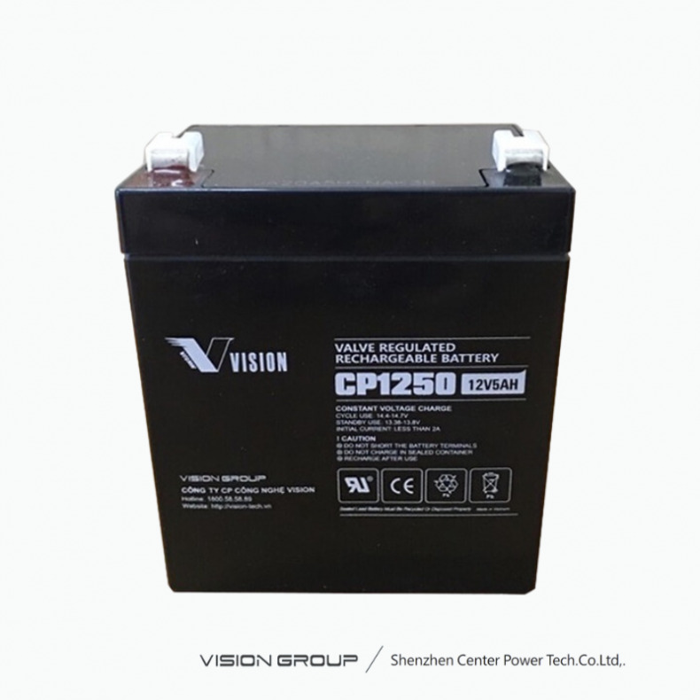 Ắc quy Vision 12V-5Ah CP1250