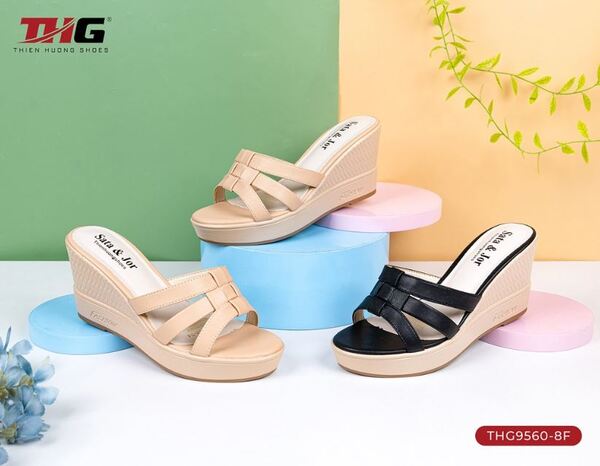 Dép đế xuồng THG9560 - Thiên Hương Shoes - Công Ty Cổ Phần Đầu Tư Quốc Tế Thiên Hương