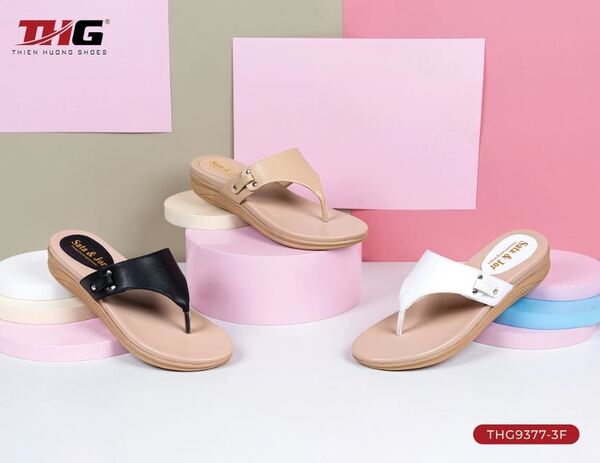 Dép lê THG9377 - Thiên Hương Shoes - Công Ty Cổ Phần Đầu Tư Quốc Tế Thiên Hương