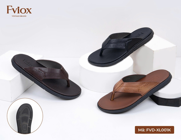 Dép lê nam XL001 - Thiên Hương Shoes - Công Ty Cổ Phần Đầu Tư Quốc Tế Thiên Hương