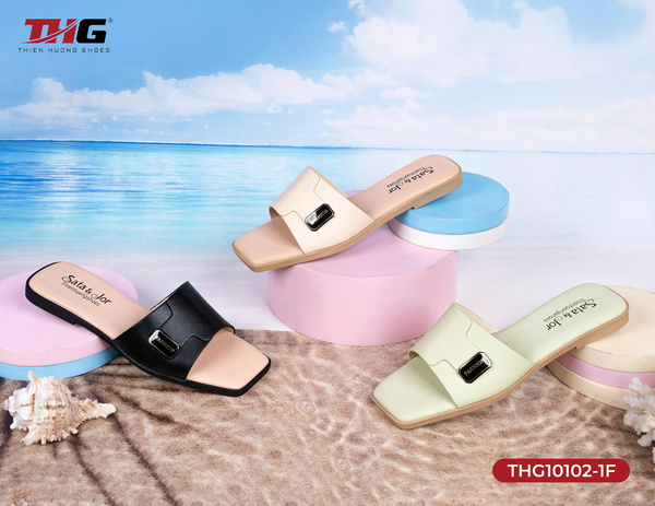 Dép lê nữ THG10102 - Thiên Hương Shoes - Công Ty Cổ Phần Đầu Tư Quốc Tế Thiên Hương