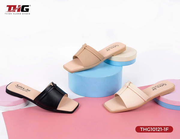 Dép lê nữ THG10121 - Thiên Hương Shoes - Công Ty Cổ Phần Đầu Tư Quốc Tế Thiên Hương